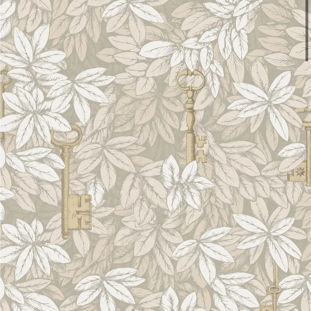 Anthropologie Cole & Son Chiavi Segrete Wallpaper NEW